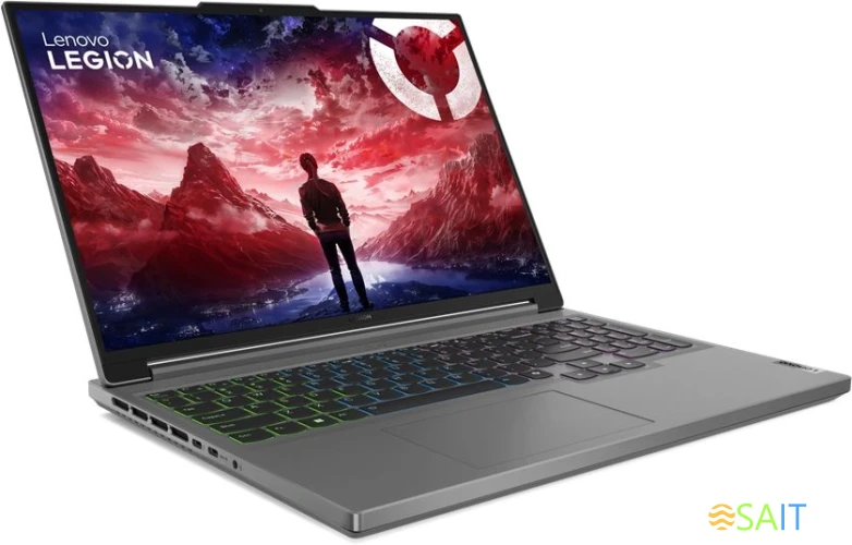 Ноутбук Lenovo Legion Slim 5 16AHP9 Ryzen 7 8845HS 32Gb SSD1Tb NVIDIA GeForce RTX4070 8Gb 16" IPS WQXGA (2560x1600) noOS grey WiFi BT Cam (83DH005MRK)