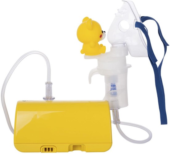 Ингалятор Omron NE-C24 Kids (NE-C801S-KDRU) компрессорный стационарный желтый