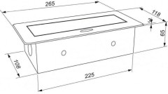 Сетевой разветвитель Premier 3R 1.8м (3 розетки) серый (коробка)