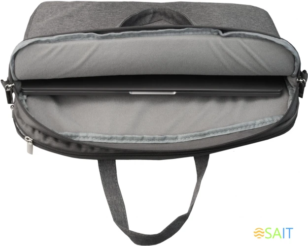Сумка для ноутбука 15.6" Continent CC-108 GY серый нейлон/полиэстер (упак.:1шт)