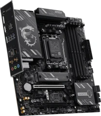 Материнская плата MSI B850M GAMING PRO WIFI6E Socket AM5 AMD B850 4xDDR5 mATX AC`97 8ch(7.1) 2.5Gg RAID+HDMI+DP