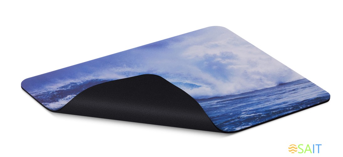 Коврик для мыши Buro BU-M10033 Мини рисунок/волна 230x180x2мм