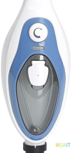 Швабра паровая Kitfort КТ-1004-1 1500Вт голубой/белый