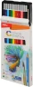 Карандаши цв. Deli EC00700 Color Emotion акварель. липа 12цв. коробка/европод.