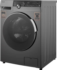 Стиральная машина Weissgauff WM 59412 DC Inverter класс: A загр.фронтальная макс.:12кг серебристый инвертер