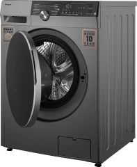 Стиральная машина Weissgauff WM 59412 DC Inverter класс: A загр.фронтальная макс.:12кг серебристый инвертер