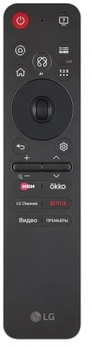 Телевизор OLED LG 65" OLED65G5RLA.ARUG атласное серебро 4K Ultra HD 120Hz DVB-T DVB-T2 DVB-C DVB-S DVB-S2 USB WiFi Smart TV