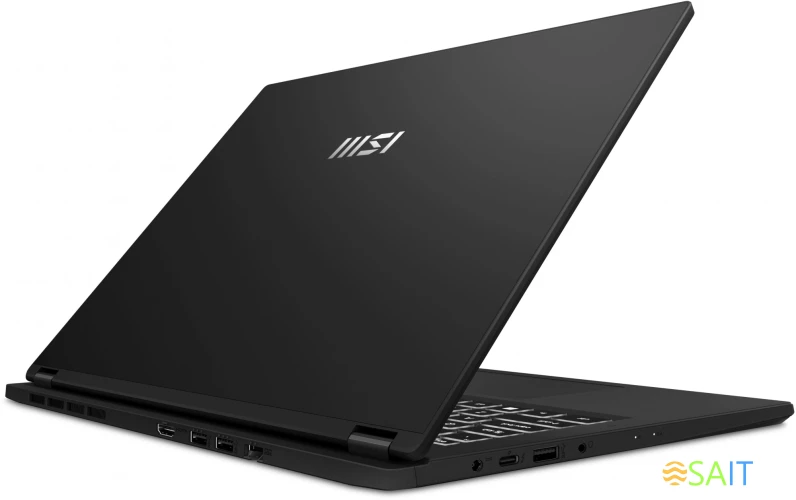 Ноутбук MSI Modern 14 H D13MG-091RU Core i7 13700H 16Gb SSD512Gb Intel Iris Xe graphics 14" IPS FHD+ (1920x1200) Windows 11 Professional black WiFi BT Cam (9S7-14L112-091)