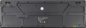 Клавиатура + мышь Оклик 230M клав:черный мышь:черный USB беспроводная (412900)