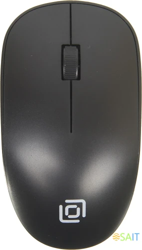 Клавиатура + мышь Оклик 230M клав:черный мышь:черный USB беспроводная (412900)