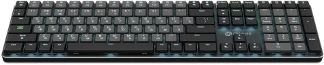 Клавиатура Оклик K953X механическая черный/серый USB Multimedia LED (1901086)