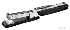 Степлер Silwerhof 24/6 26/6 (30листов) черный 80скоб пластик закрытый/открытый коробка