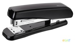 Степлер Silwerhof 24/6 26/6 (30листов) черный 80скоб пластик закрытый/открытый коробка