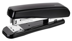 Степлер Silwerhof 24/6 26/6 (30листов) черный 80скоб пластик закрытый/открытый коробка