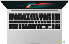 Ноутбук Samsung Galaxy Book 3 NP754 Core i7 1355U 16Gb SSD512Gb Intel Iris Xe graphics 15.6" IPS FHD (1920x1080) Windows 11 Professional silver WiFi BT Cam (NP754XFG-KB2IT)