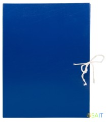 Папка архивная 4 завязки Silwerhof КБЗ-4-80Р бумвинил корешок 80мм разобранный A4 ассорти