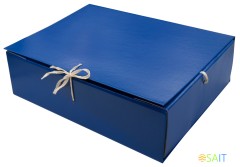 Папка архивная 4 завязки Silwerhof КБЗ-4-80Р бумвинил корешок 80мм разобранный A4 ассорти