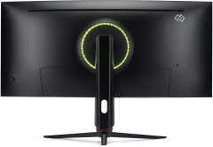 Монитор Digma 34" Overdrive 34A710Q черный VA LED 1ms 21:9 HDMI M/M матовая HAS Piv 450cd 178гр/178гр 3440x1440 165Hz G-Sync FreeSync DP 2K USB 7.1кг