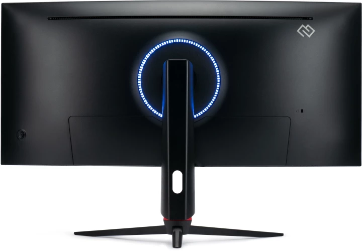 Монитор Digma 34" Overdrive 34A710Q черный VA LED 1ms 21:9 HDMI M/M матовая HAS Piv 450cd 178гр/178гр 3440x1440 165Hz G-Sync FreeSync DP 2K USB 7.1кг