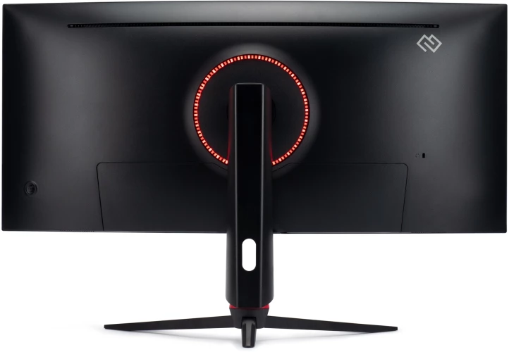 Монитор Digma 34" Overdrive 34A710Q черный VA LED 1ms 21:9 HDMI M/M матовая HAS Piv 450cd 178гр/178гр 3440x1440 165Hz G-Sync FreeSync DP 2K USB 7.1кг