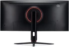 Монитор Digma 34" Overdrive 34A710Q черный VA LED 1ms 21:9 HDMI M/M матовая HAS Piv 450cd 178гр/178гр 3440x1440 165Hz G-Sync FreeSync DP 2K USB 7.1кг