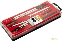 Готовальня Silwerhof Daily металл 13.5см в компл.:7 предметов