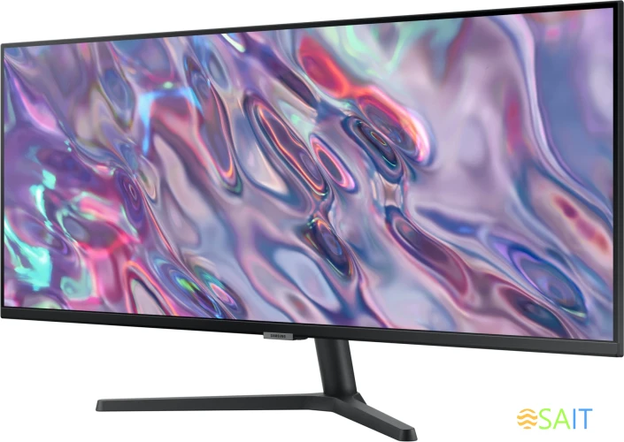 Монитор Samsung 34" ViewFinity S5 S34C500GAIXCI черный VA LED 21:9 полуматовая 3000:1 300cd 178гр/178гр 3440x1440 100Hz FreeSync DP Ultra WQHD 4.9кг