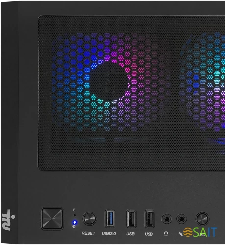 ПК IRU Tactio 520B6GP TWR Ryzen 7 7700 (3.8) 32Gb SSD1Tb RX 7600 8Gb FreeDOS 2.5xGbitEth 650W черный (RUS) (2113319)