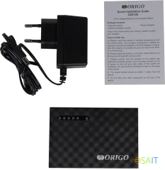 Коммутатор Origo OS2105 OS2105/A2A 5x1Гбит/с неуправляемый
