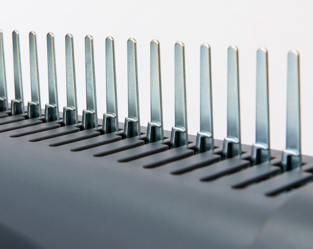 Переплетчик Deli Easy E3871 A4/перф.12л.сшив/макс.350л./пластик.пруж. (10-16мм)