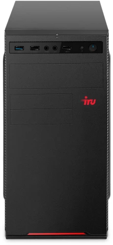ПК IRU Home 310H6SE MT i3 12100 (3.3) 8Gb SSD256Gb UHDG 730 Free DOS GbitEth 400W черный (1994638)