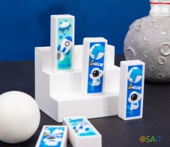 Набор ластиков Deli 71133-P 110x62x47мм ПВХ ассорти картон.кор. (24шт)