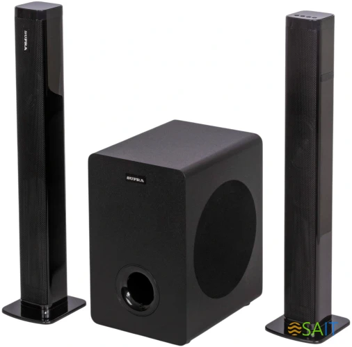 Саундбар Supra SSB-212 2.1 200Вт+400Вт черный