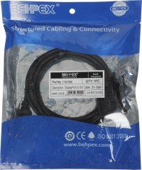 Кабель DisplayPort (m) DVI (m) 2м черный