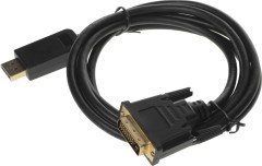 Кабель DisplayPort (m) DVI (m) 2м черный