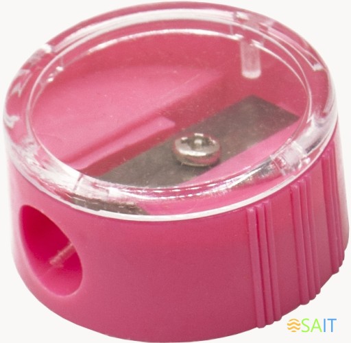 Точилка для карандашей ручная Silwerhof 191082 Веселые друзья 1 отверстие пластик ассорти