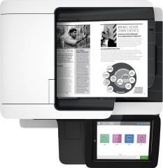 МФУ лазерный HP LaserJet Enterprise M528f (1PV65A) A4 Duplex Net белый
