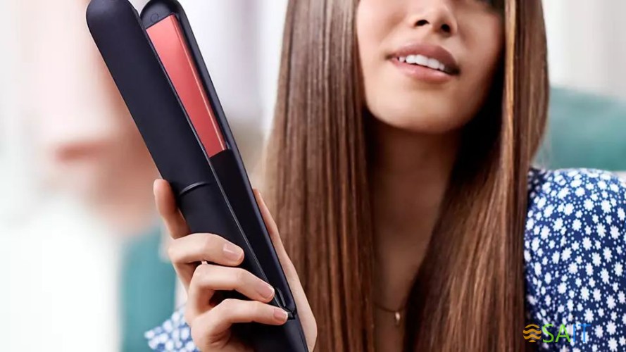 Выпрямитель Philips BHS376/00 черный макс.темп.:230С покрытие:керамическое