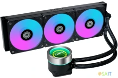 Система водяного охлаждения Lian-Li Galahad II Trinity 360 ARGB Soc-AM5/AM4/1200/1700/1851 черный30dB Al+Cu Ret (G89.GA2T36B.00)
