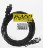 Кабель аудио-видео Lazco WH-111 HDMI (m)/HDMI (m) 3м. позолоч.конт. черный (9782)