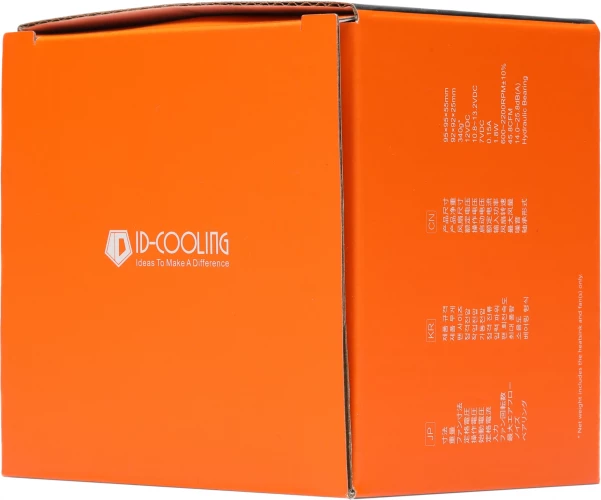 Устройство охлаждения(кулер) ID-Cooling DK-19 PWM Soc-1700/1851 черный 4-pin 14-26dB Al 95W 340gr Ret