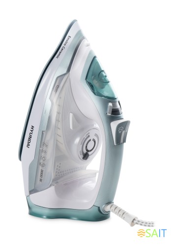 Утюг Hyundai H-SI01223 3000Вт белый/изумрудный