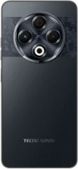 Смартфон Tecno Spark 30 128Gb 8Gb черный моноблок 3G 4G 2Sim 6.78" 1080x2436 Android 14 64Mpix 802.11 a/b/g/n/ac NFC GPS GSM900/1800 GSM1900 TouchSc Protect VidConf FM A-GPS microSD max1024Gb