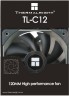 Вентилятор для корпуса Thermalright TL-C12 120х120x25 черный 4-pin 25.6дБ Ret