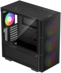 Корпус Deepcool CH560 черный без БП ATX 8x120mm 3x140mm 1xUSB3.0 audio bott PSU