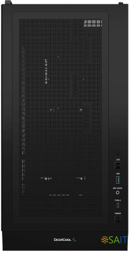 Корпус Deepcool CH560 черный без БП ATX 8x120mm 3x140mm 1xUSB3.0 audio bott PSU