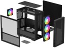 Корпус Deepcool CH560 черный без БП ATX 8x120mm 3x140mm 1xUSB3.0 audio bott PSU