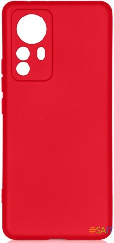 Чехол (клип-кейс) DF для Xiaomi 12 Pro xiOriginal-30 красный (XIORIGINAL-30 (RED))