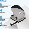 Дырокол Kw-Trio BIAS 097Q0 макс.:40лист. металл/пластик черный/серый отв.:2 с линейкой