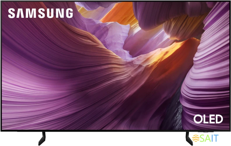 Телевизор OLED Samsung 65" QE65S85FAEXRU Series 9 черный графит 4K Ultra HD 120Hz DVB-T2 DVB-C DVB-S2 USB WiFi Smart TV